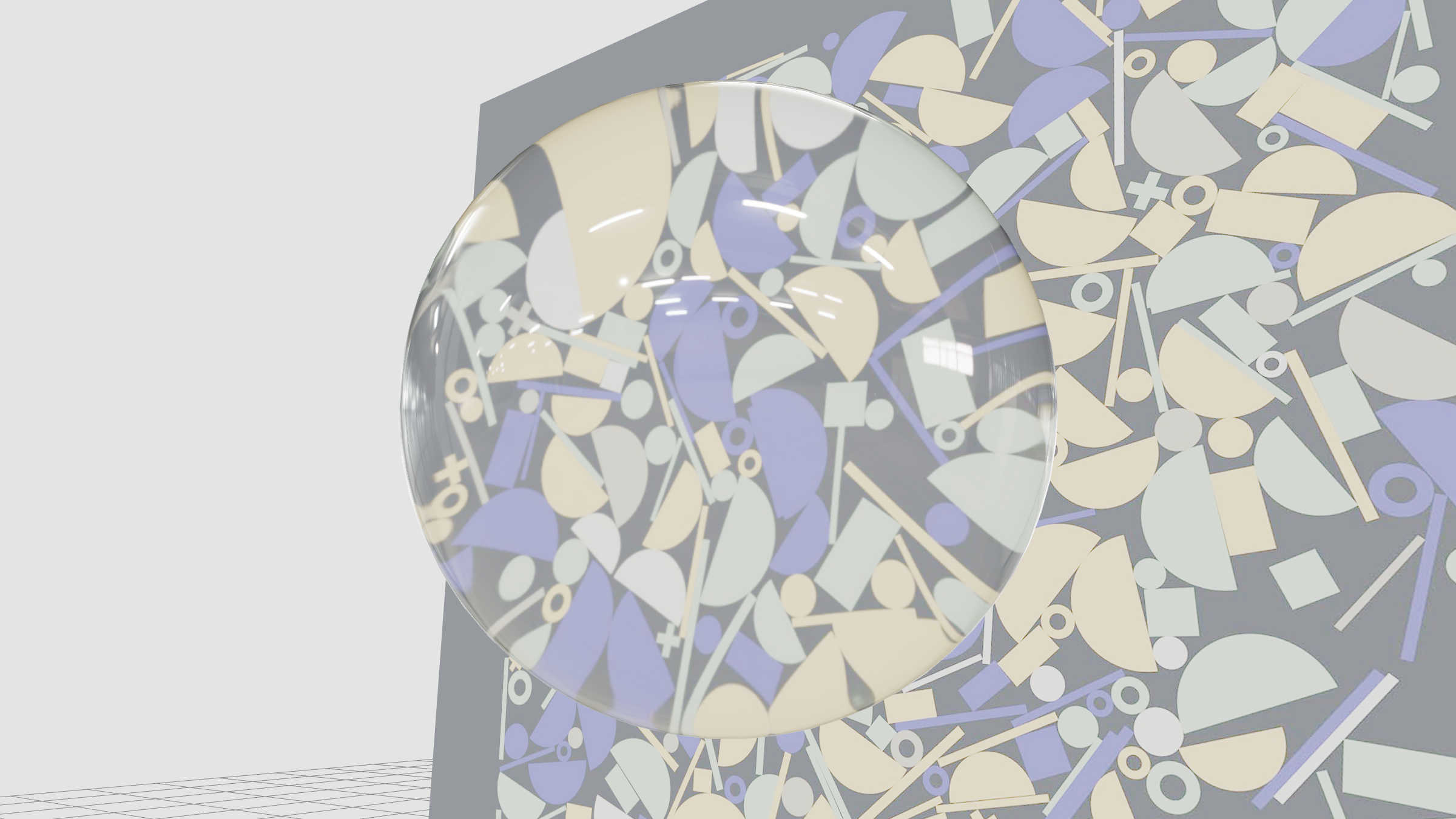 Glass/Plastic Material