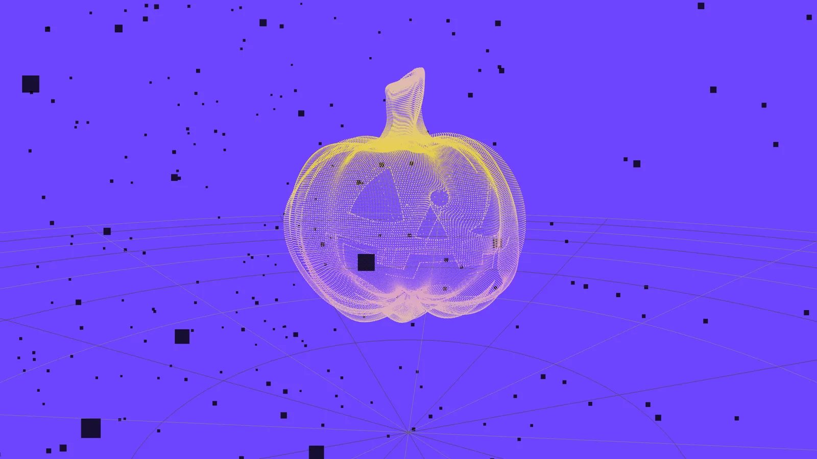 Particle Pumpkin Shader